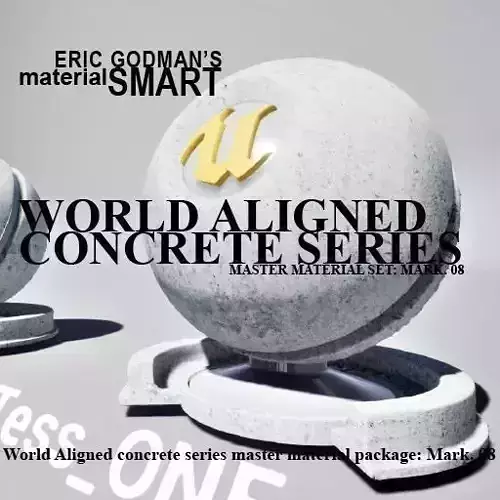 World Aligned Concrete Series Smart Master Materials Mark 08