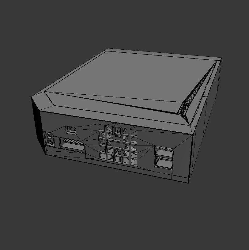 Nintendo Wii 3D model_9