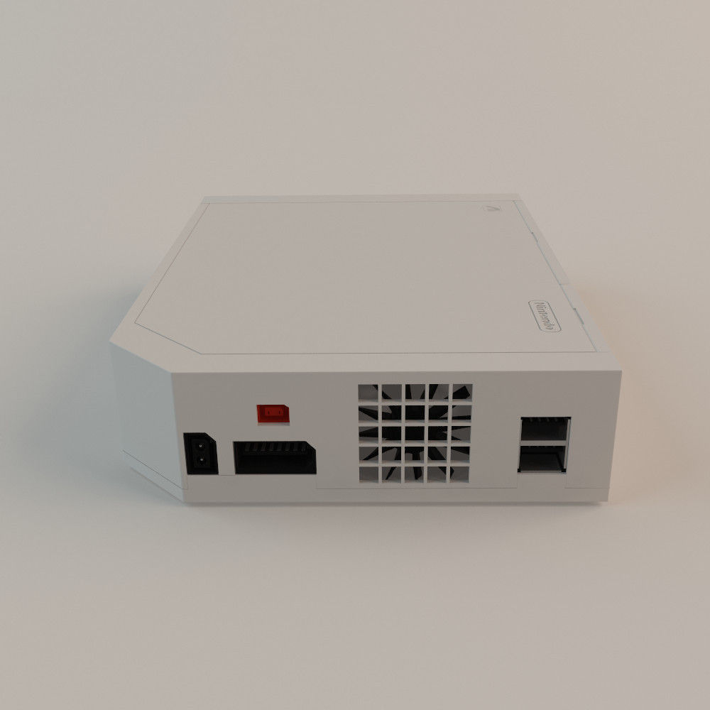 Nintendo Wii 3D model_3