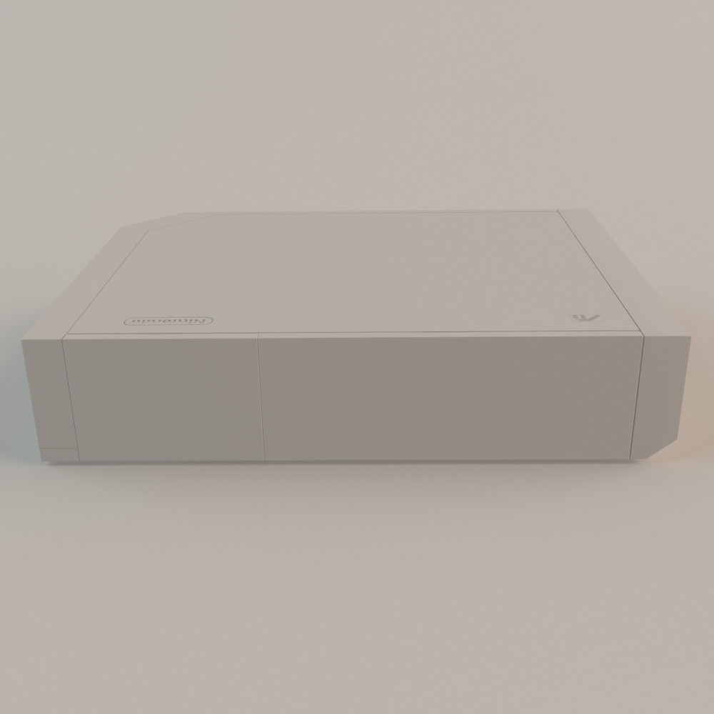 Nintendo Wii 3D model_4