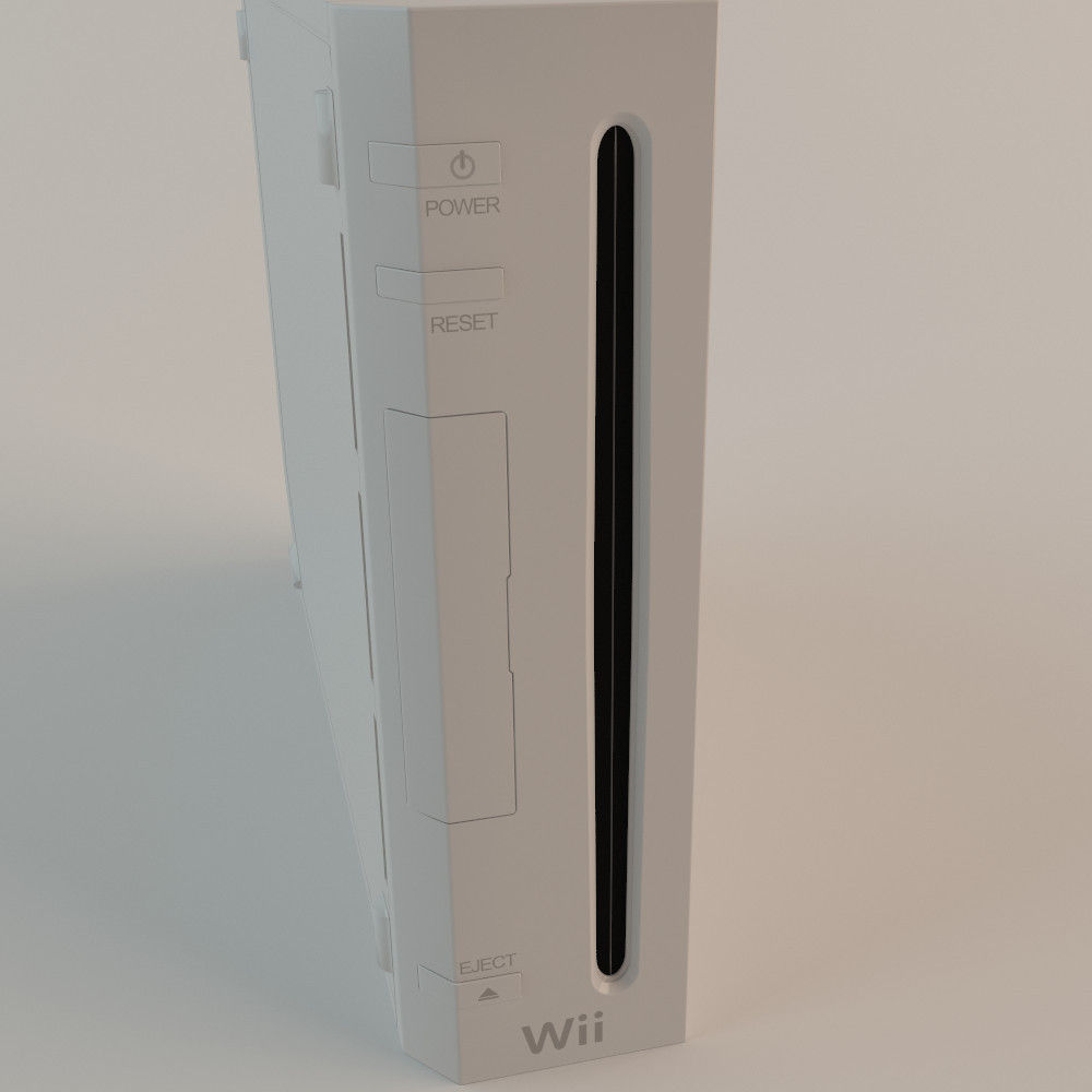 Nintendo Wii 3D model_5