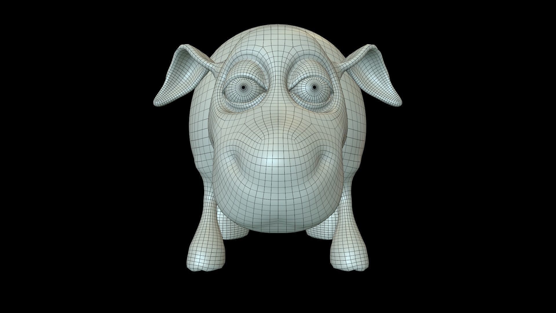 Sheep Dog for production render in Maya 2018 Arnold 3D model_12
