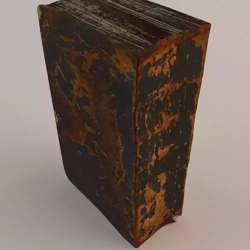 Old Book Bible 3D model