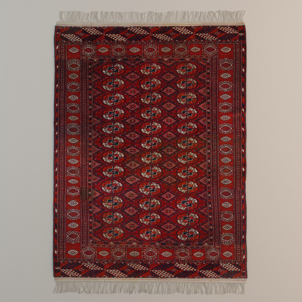 Persian Carpet 3D model_1