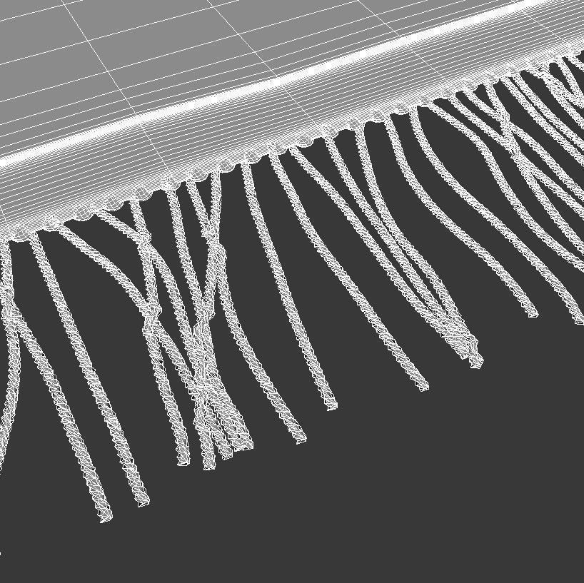 Persian Carpet 3D model_3