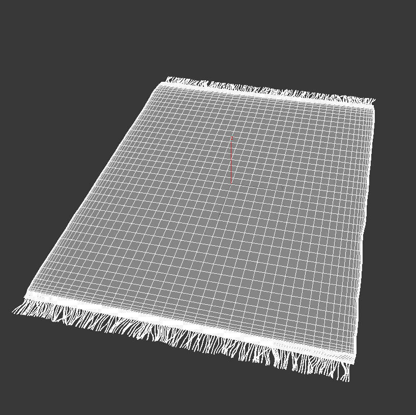 Persian Carpet 3D model_4