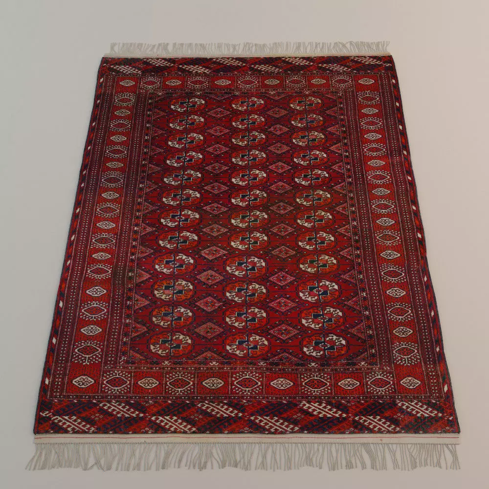 Persian Carpet 3D model_0