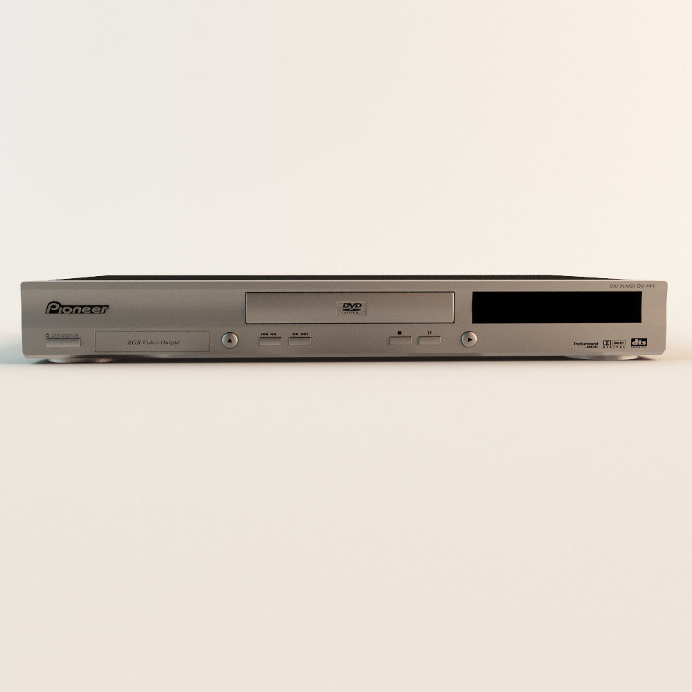 Pioneer DVD Player 3D model_1
