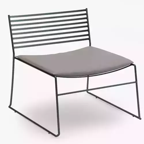 emu Aero Lounge Low-poly 3D model