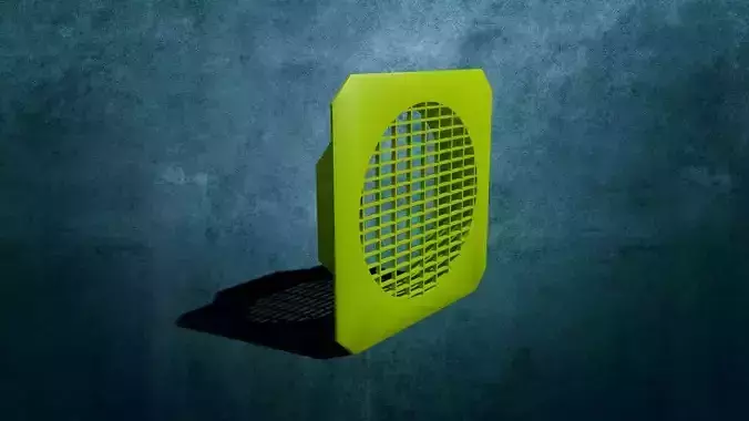 ventilation grille 3D print model