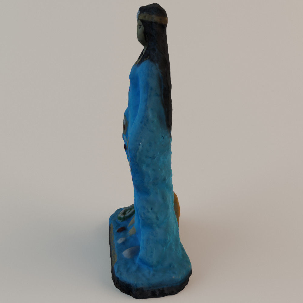 Religious Figurines Statuettes 3D model_7