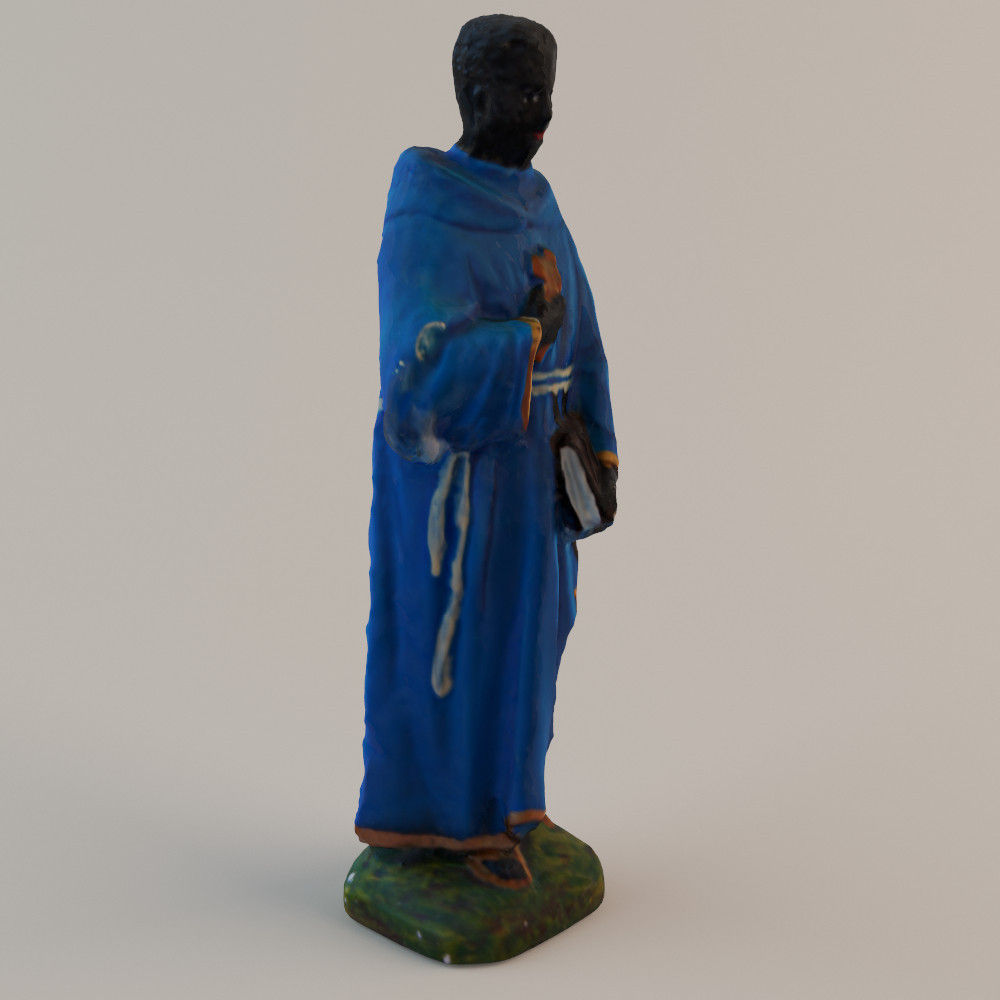 Religious Figurines Statuettes 3D model_14