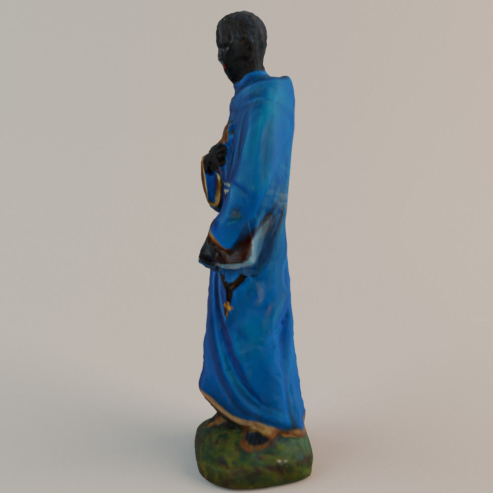 Religious Figurines Statuettes 3D model_13