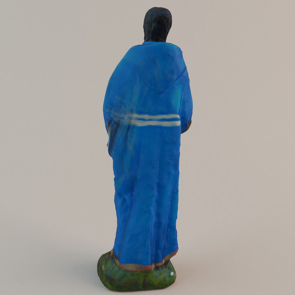 Religious Figurines Statuettes 3D model_12