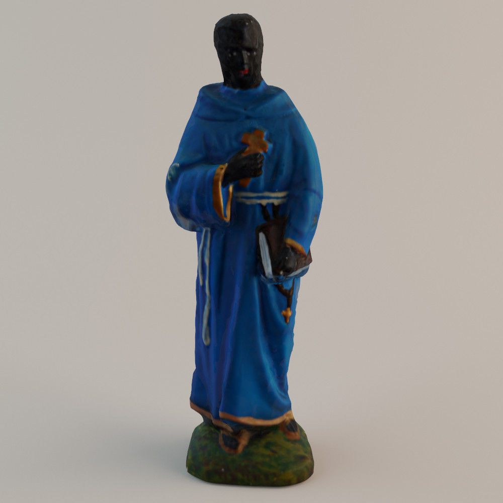 Religious Figurines Statuettes 3D model_11