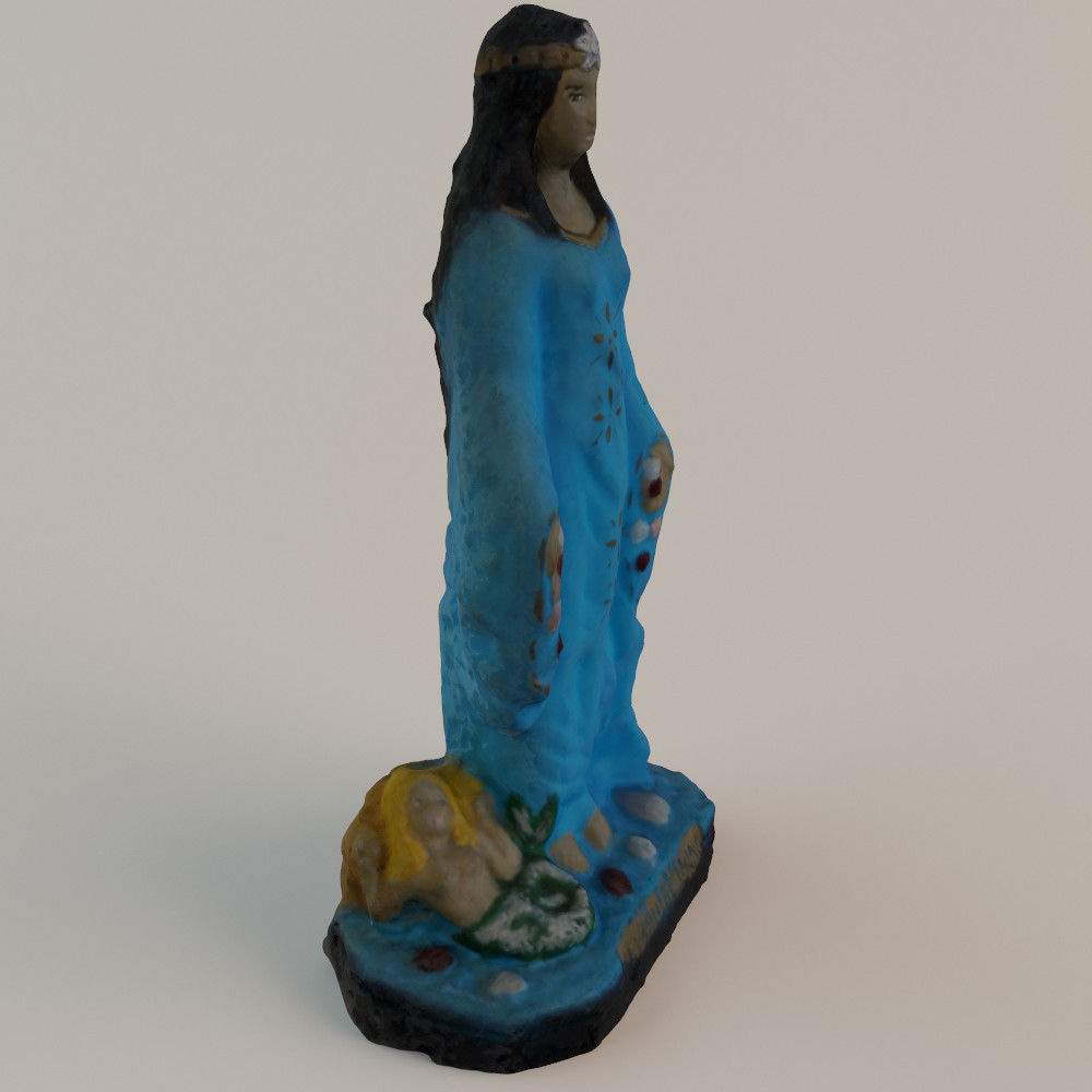 Religious Figurines Statuettes 3D model_9