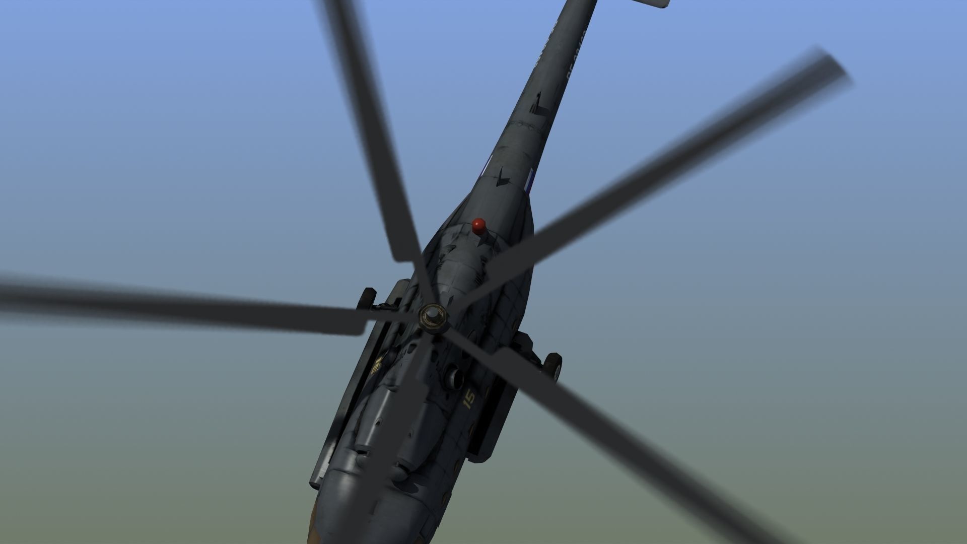 Mi17 Hip Helicopter 3D model_6