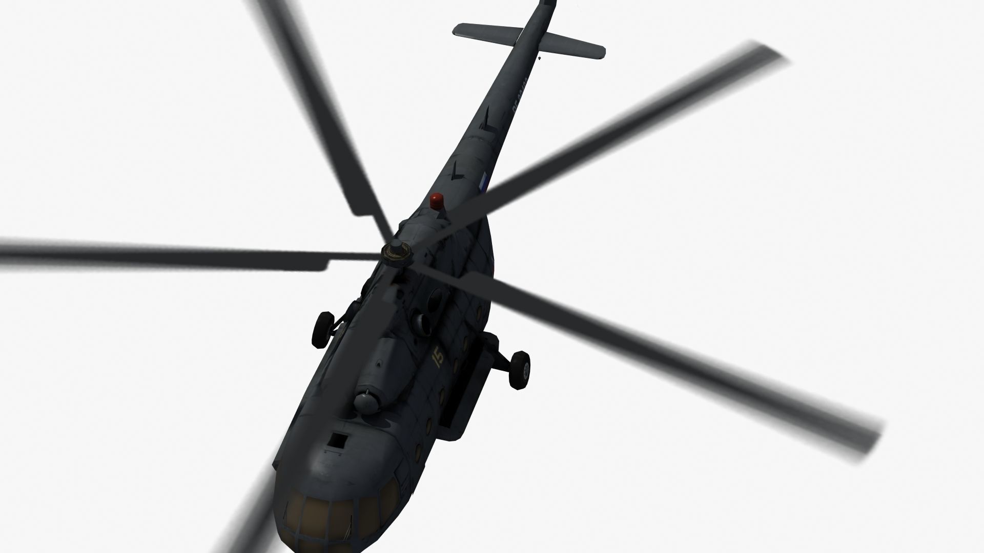 Mi17 Hip Helicopter 3D model_28