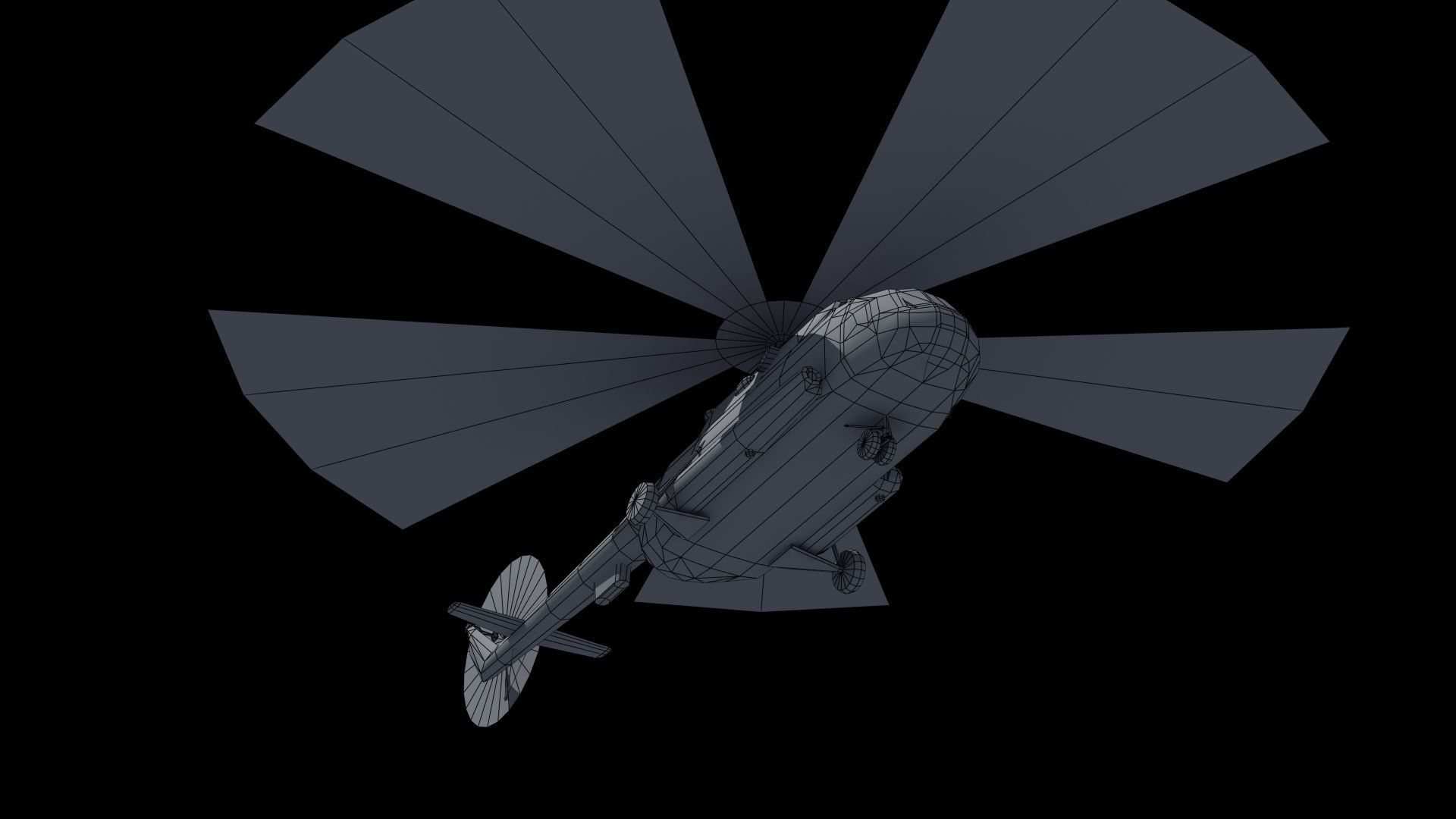 Mi17 Hip Helicopter 3D model_5