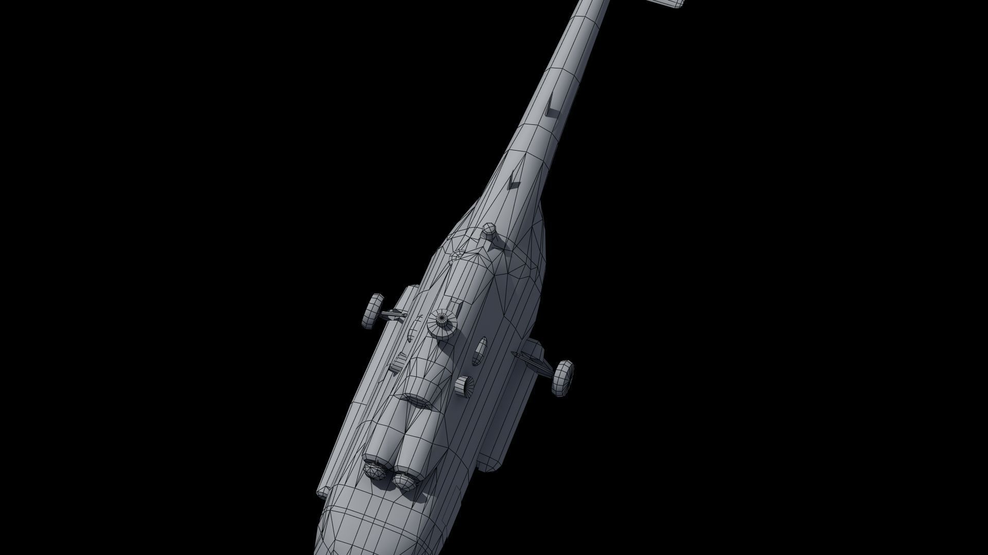 Mi17 Hip Helicopter 3D model_42