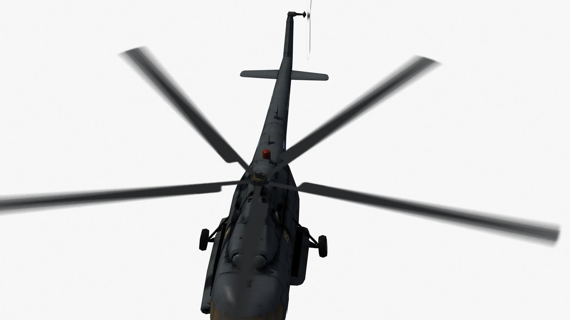 Mi17 Hip Helicopter 3D model_23