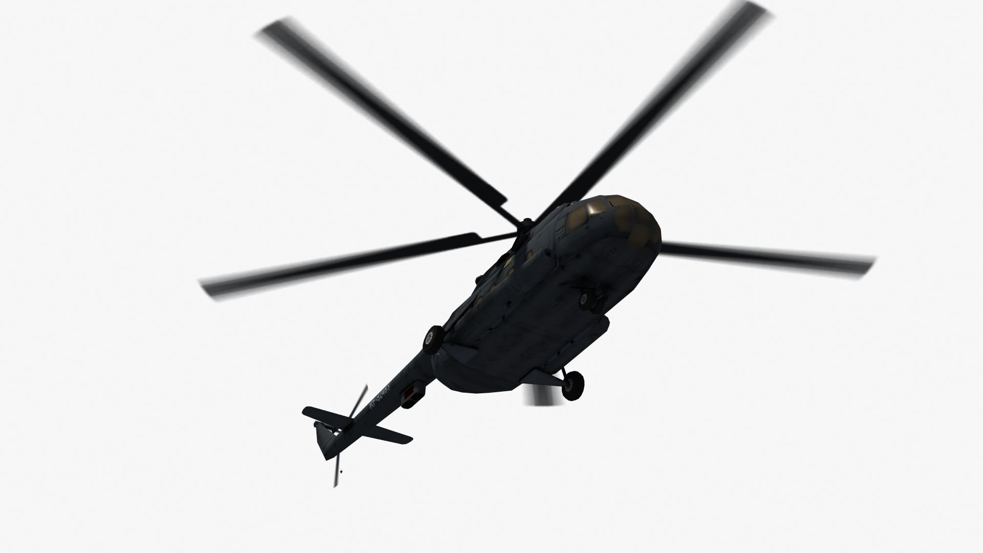 Mi17 Hip Helicopter 3D model_39