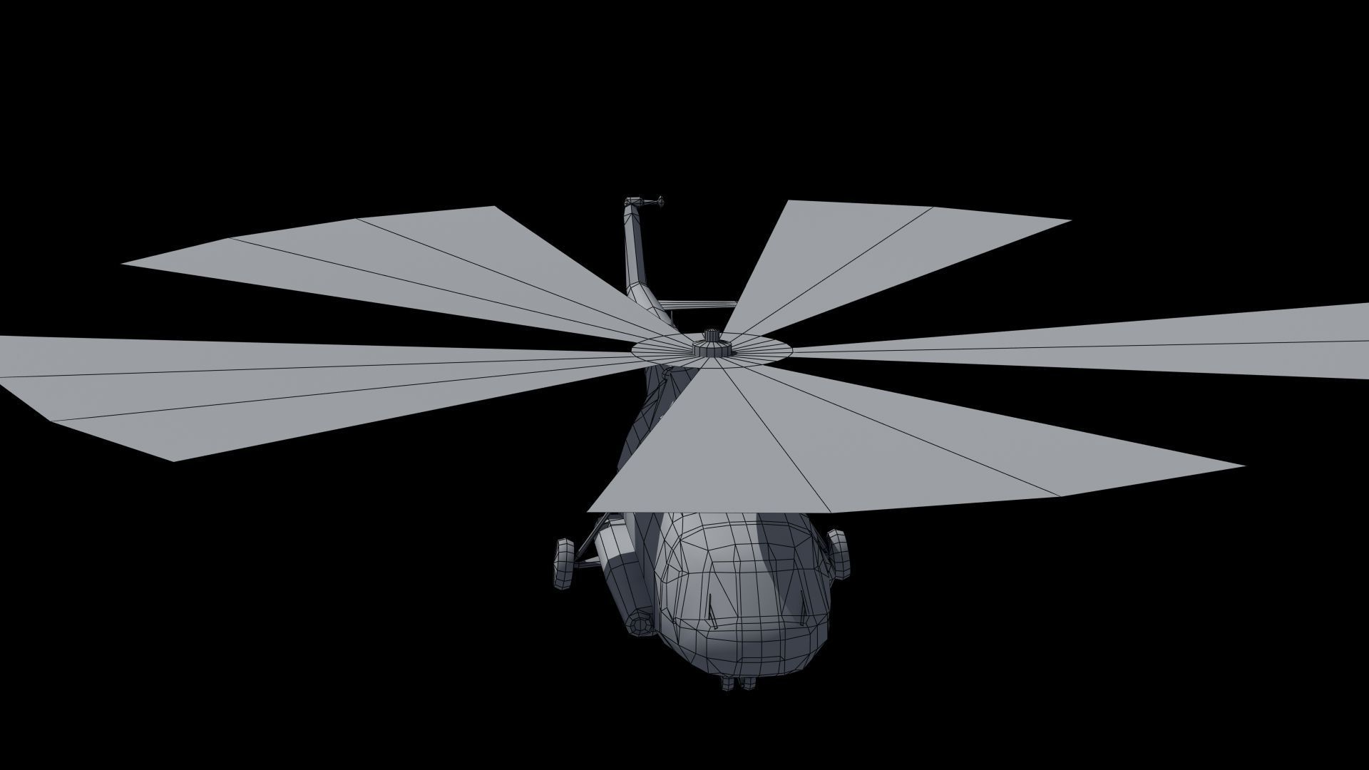 Mi17 Hip Helicopter 3D model_53