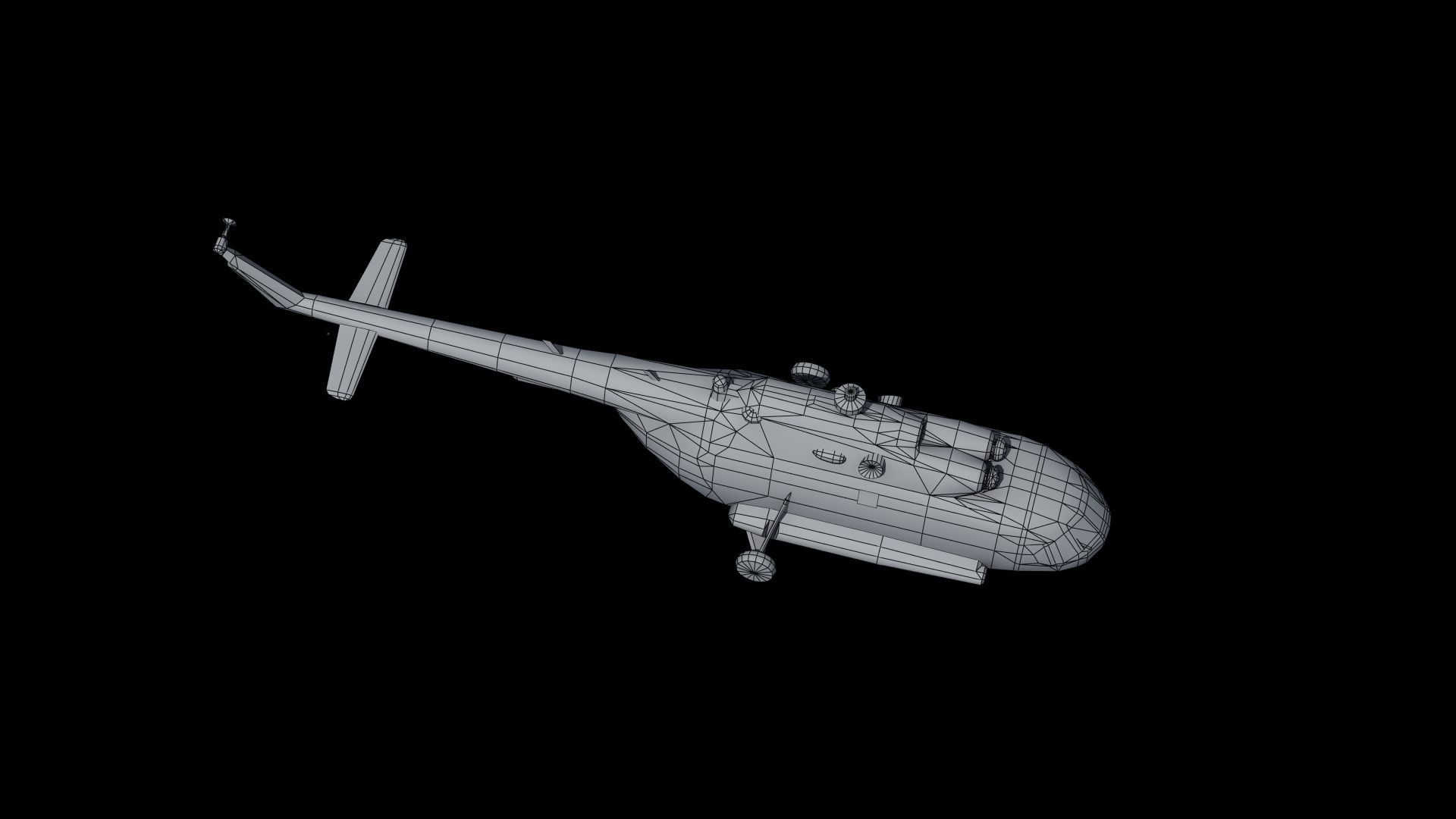 Mi17 Hip Helicopter 3D model_43
