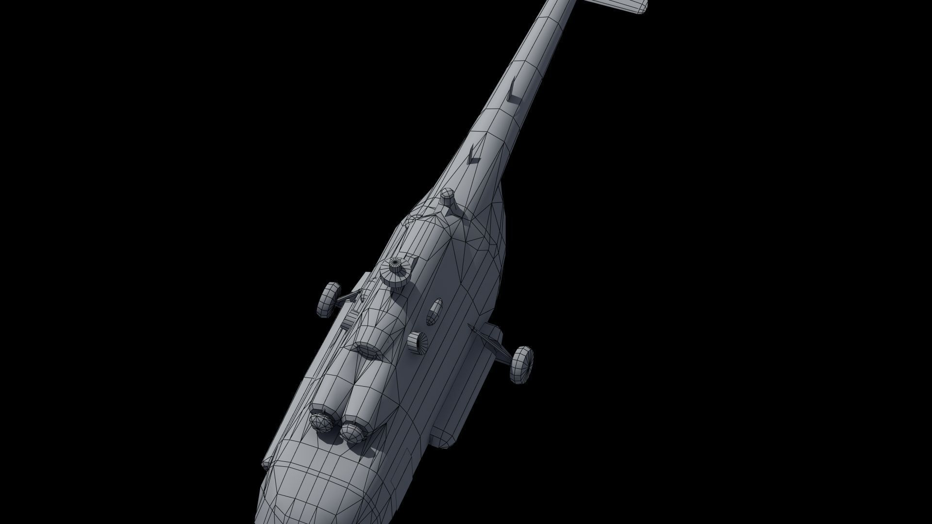 Mi17 Hip Helicopter 3D model_44