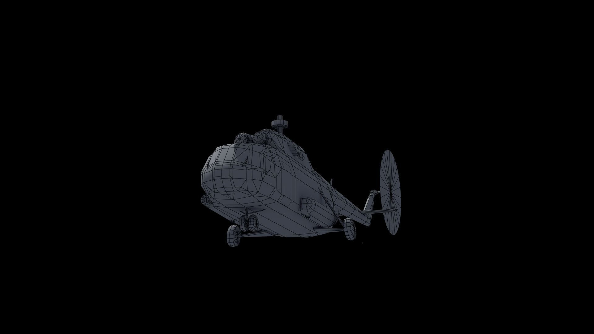 Mi17 Hip Helicopter 3D model_54