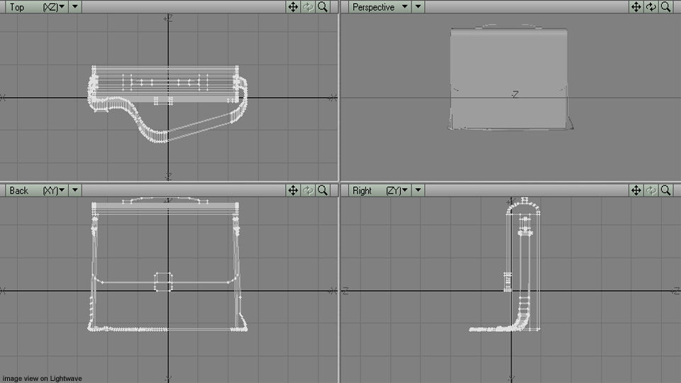 Briefcase - Folder 3D model_4