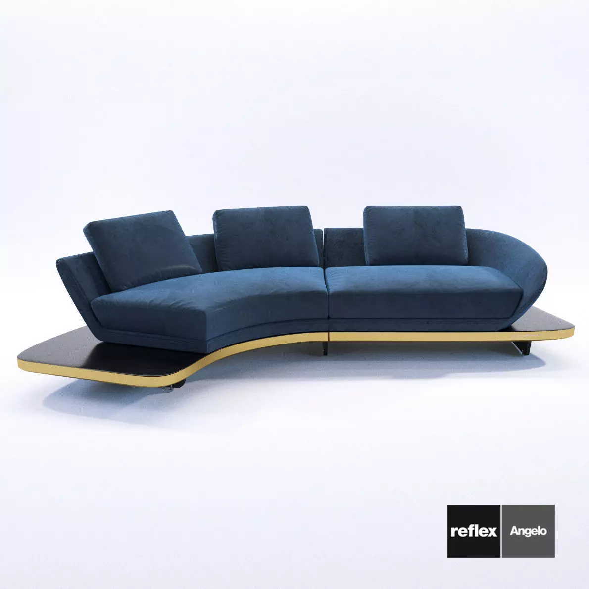 Sofa Segno model C from Reflex Angelo - Design by Pininfarina 3D model_0