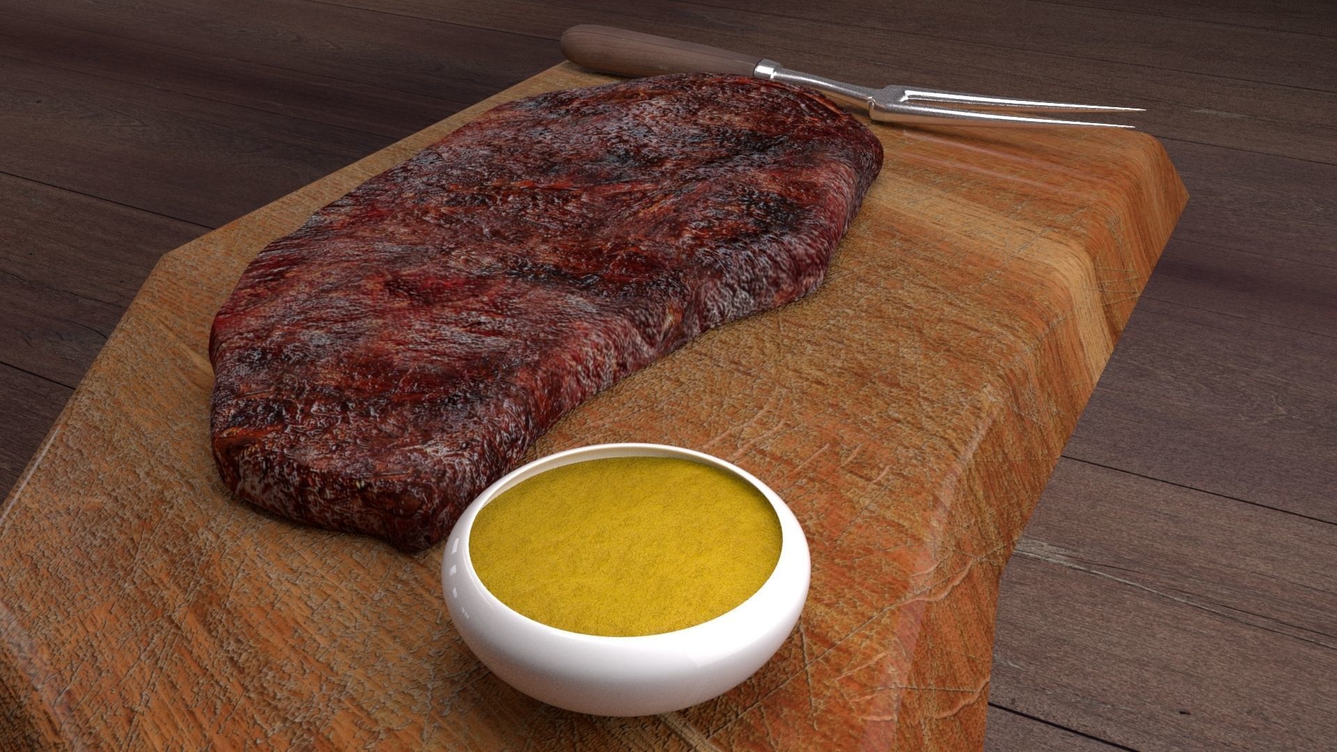 Meat Concept 3D model_8