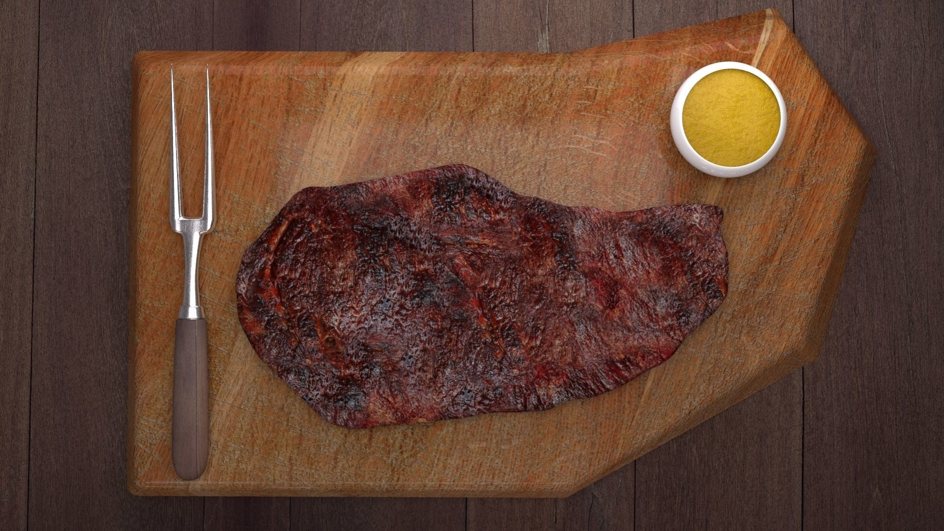 Meat Concept 3D model_9