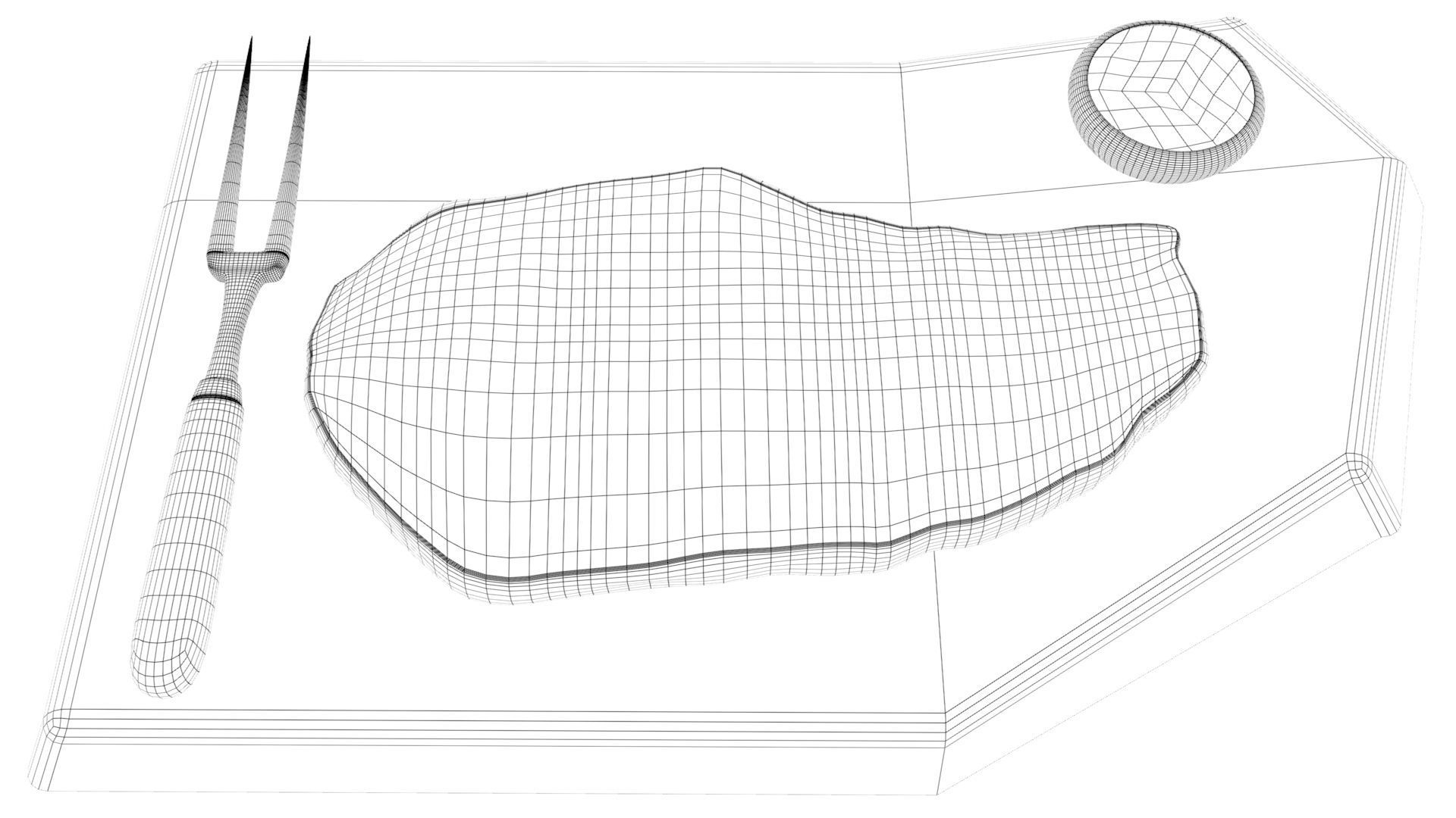 Meat Concept 3D model_7