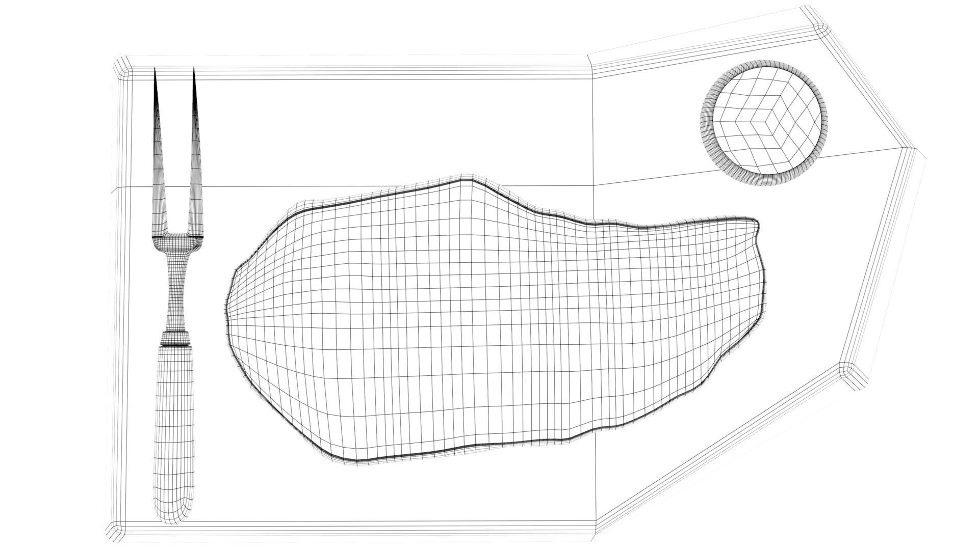 Meat Concept 3D model_6