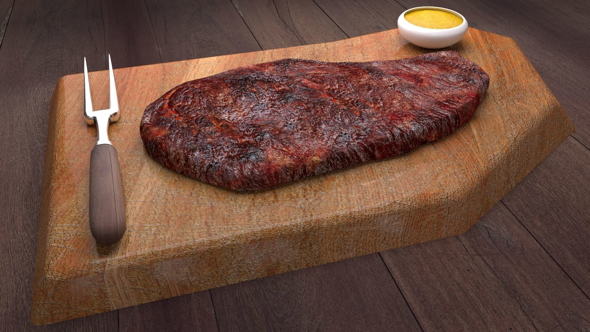 Meat Concept 3D model_4