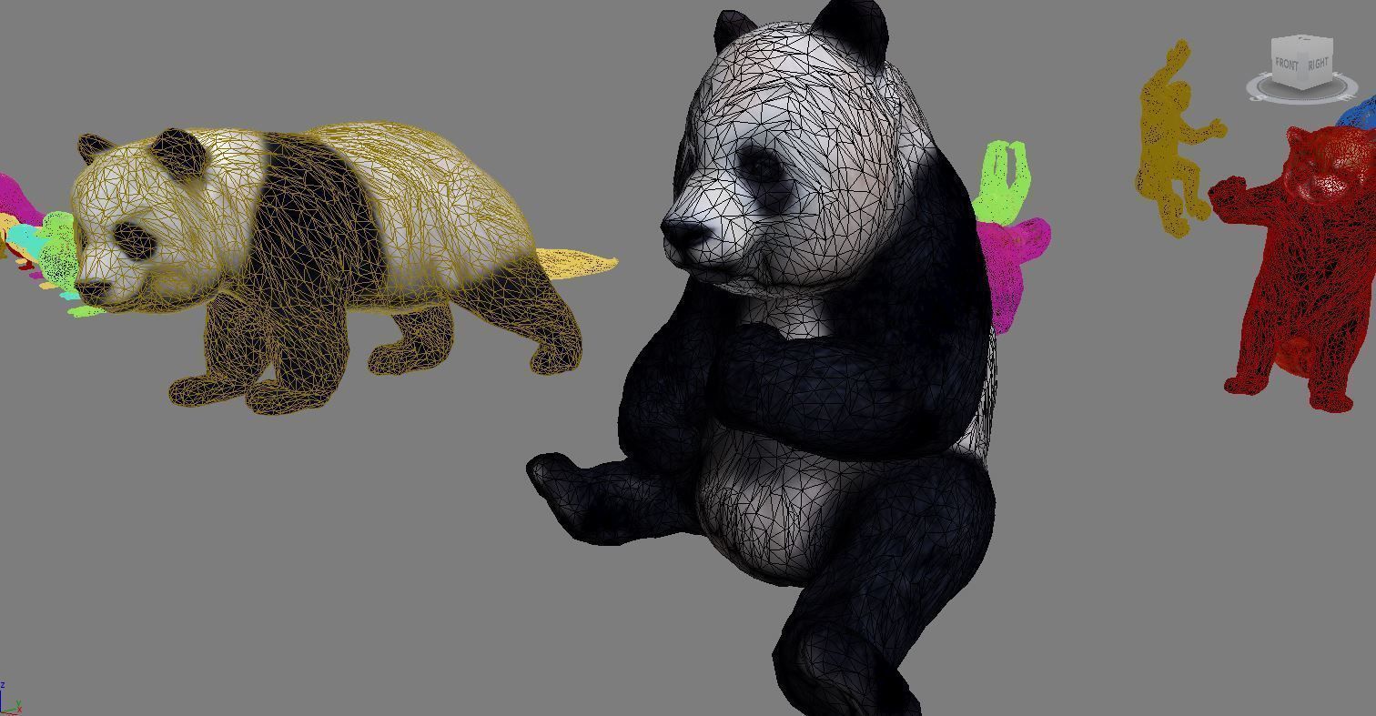 Animals birds  3D print model_1