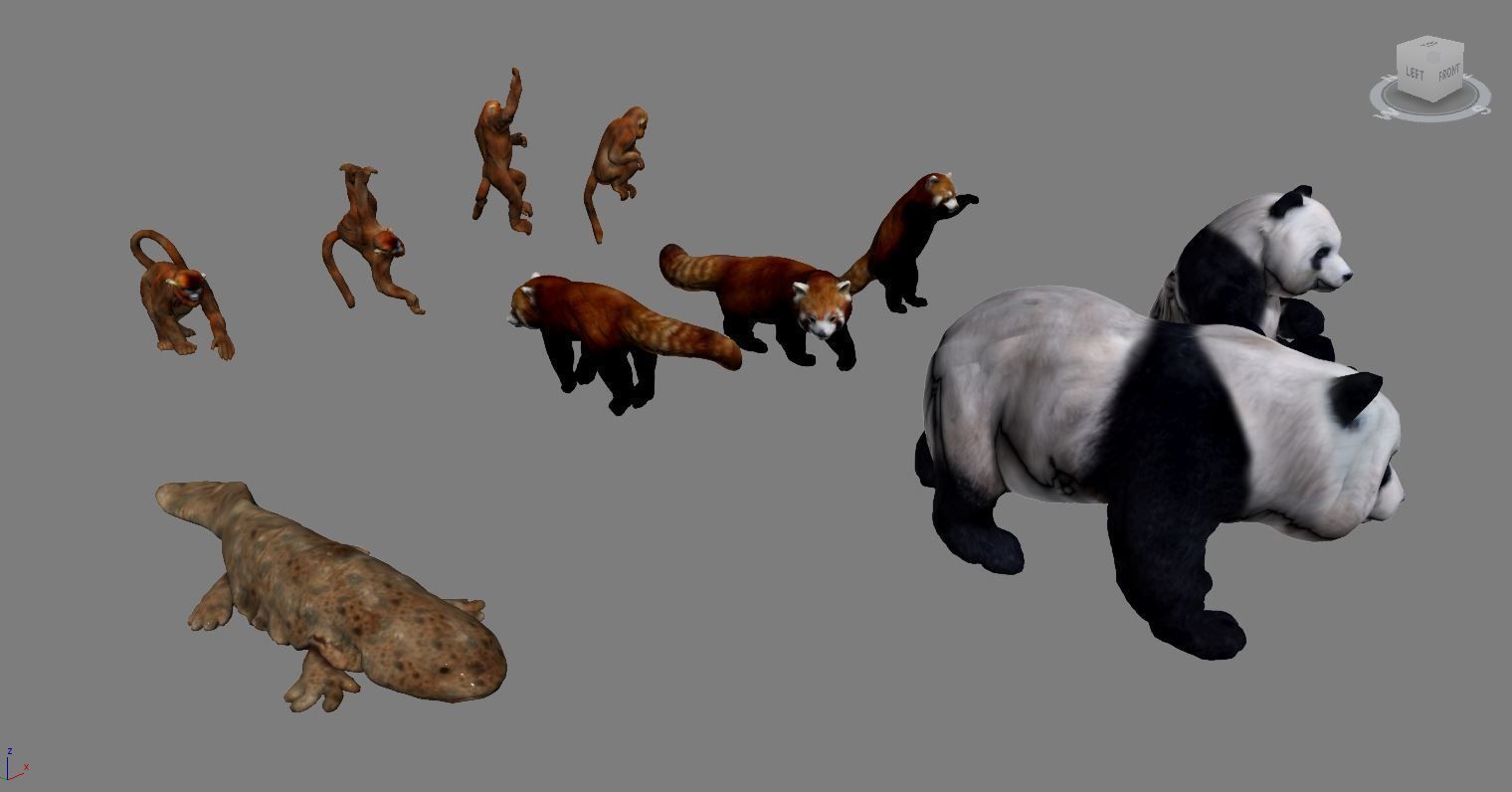 Animals birds  3D print model_3