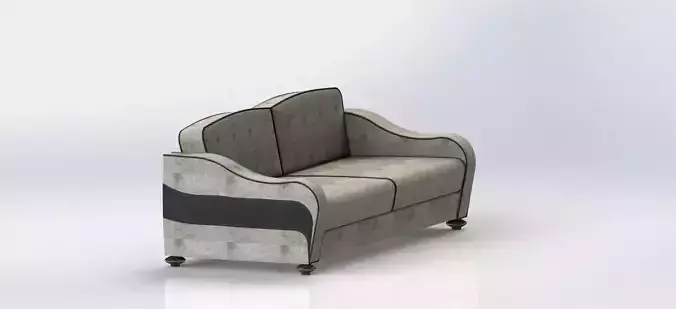 classic sofa Free 3D model