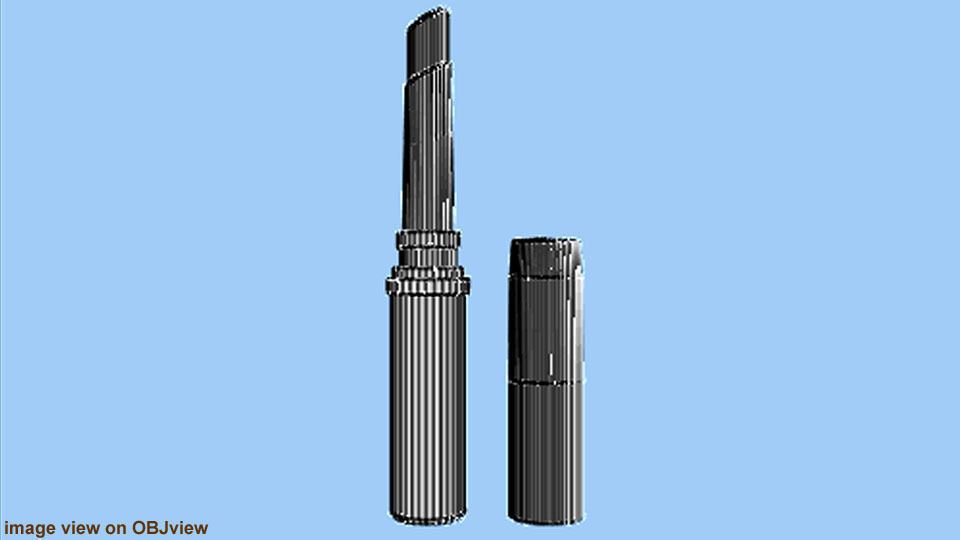 Lipstick v1 3D model_3