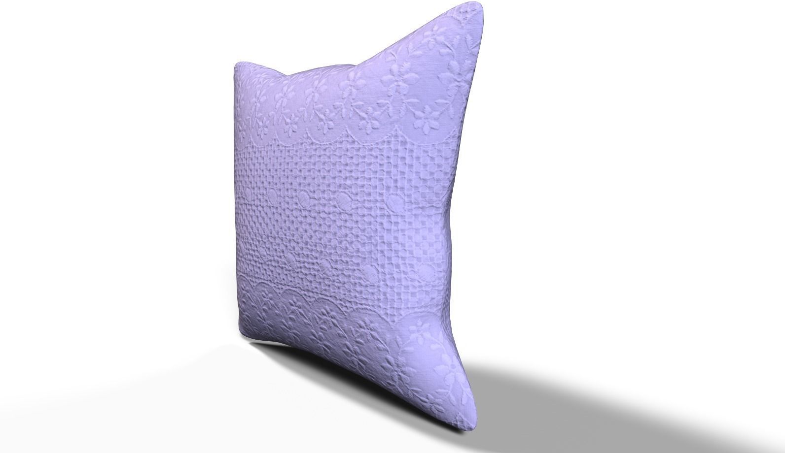 Pillow throw 45cm Over 50 Texture sets 3D model_35