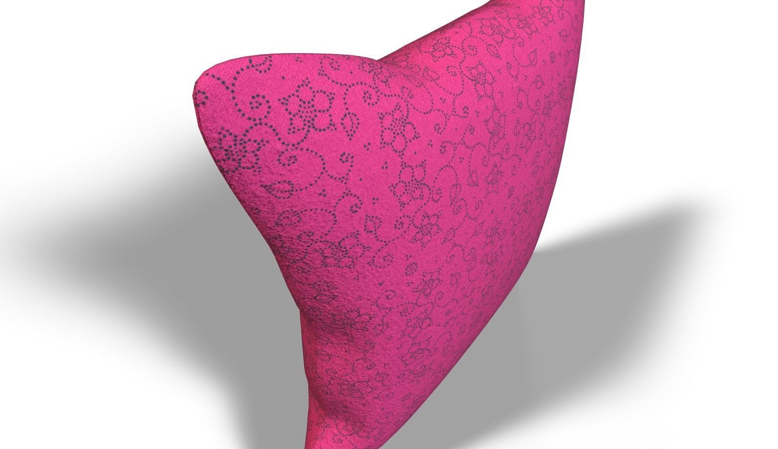 Pillow throw 45cm Over 50 Texture sets 3D model_43