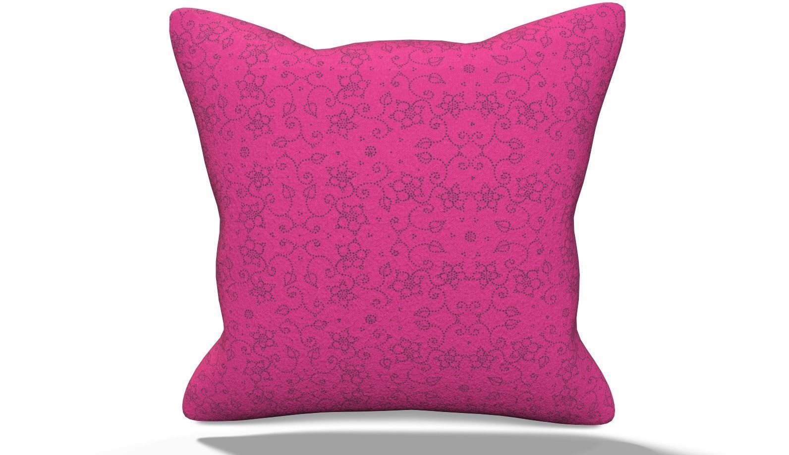 Pillow throw 45cm Over 50 Texture sets 3D model_42