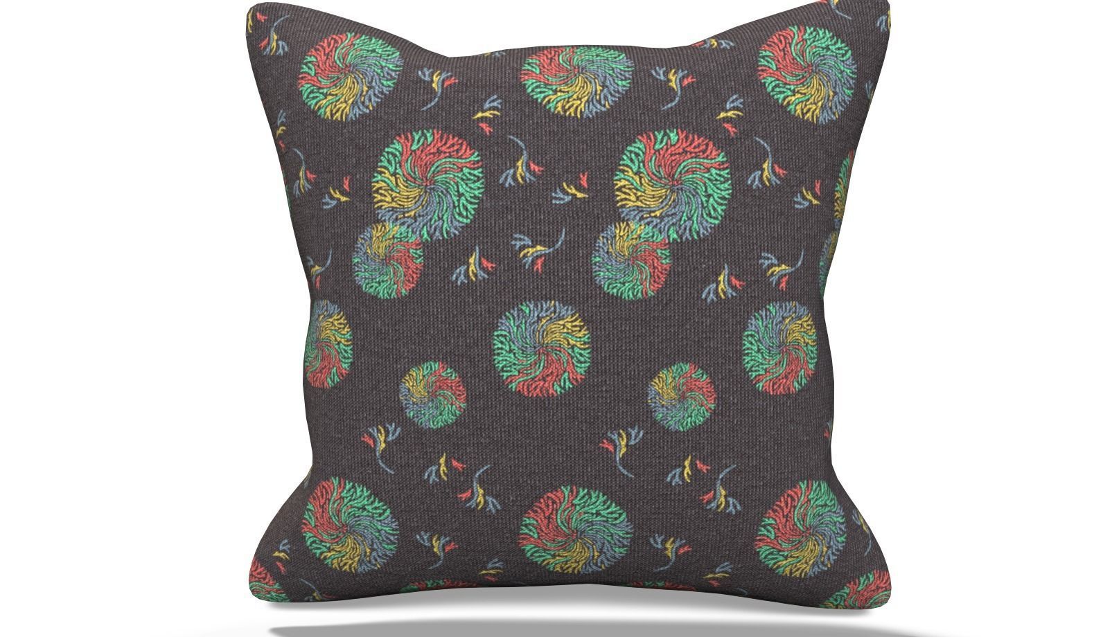 Pillow throw 45cm Over 50 Texture sets 3D model_46