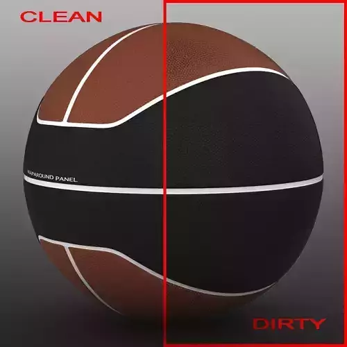 Basketball ball euro brown-black