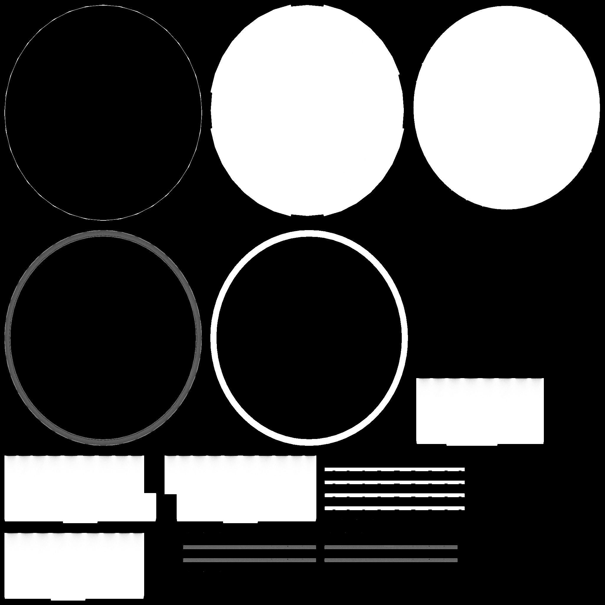 Amazon Echo Dot Gen 2 Alexa Low-poly 3D model_4