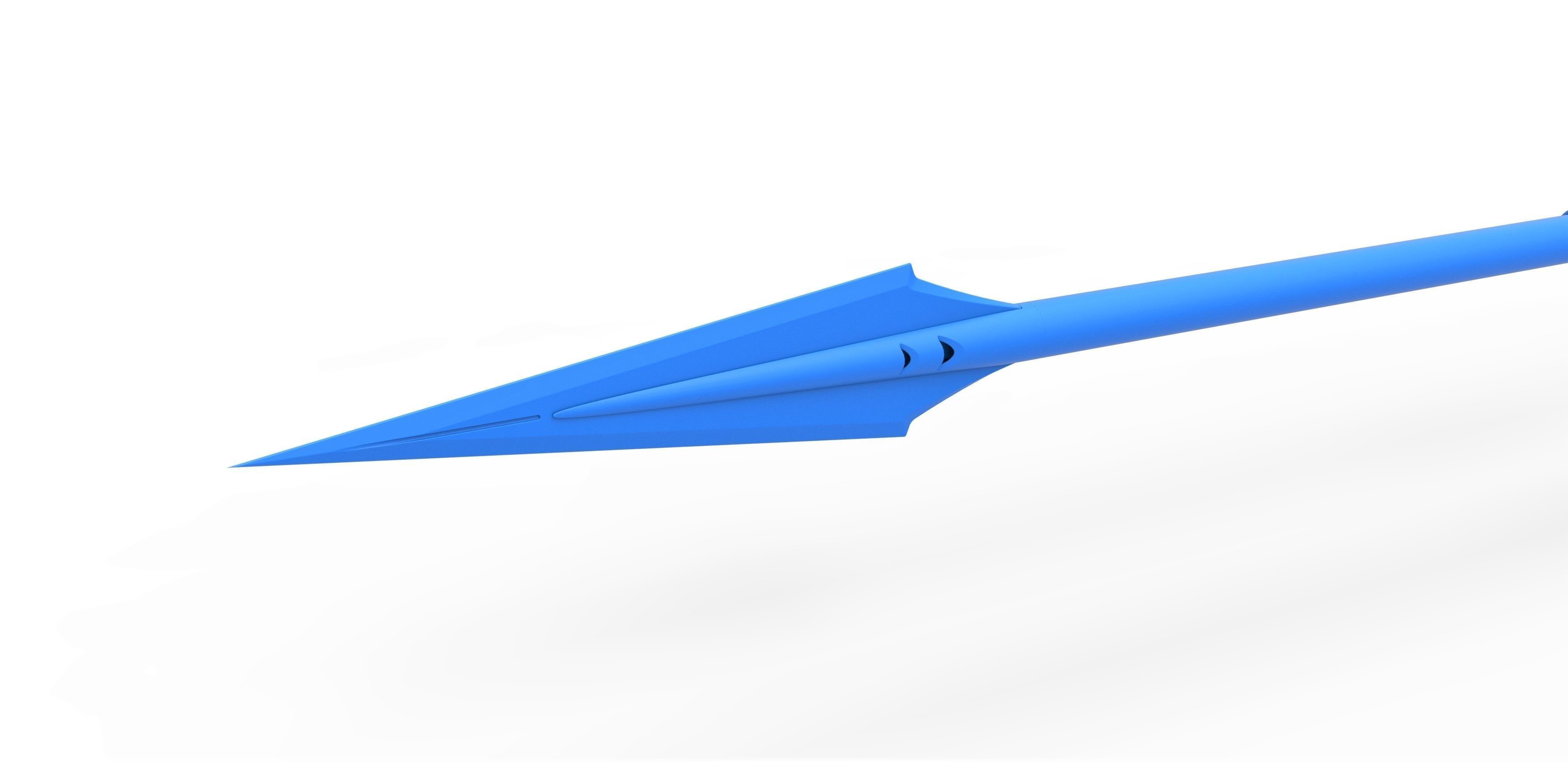 Vibranium Spear from the movie Black panther 2018 3D print model_23