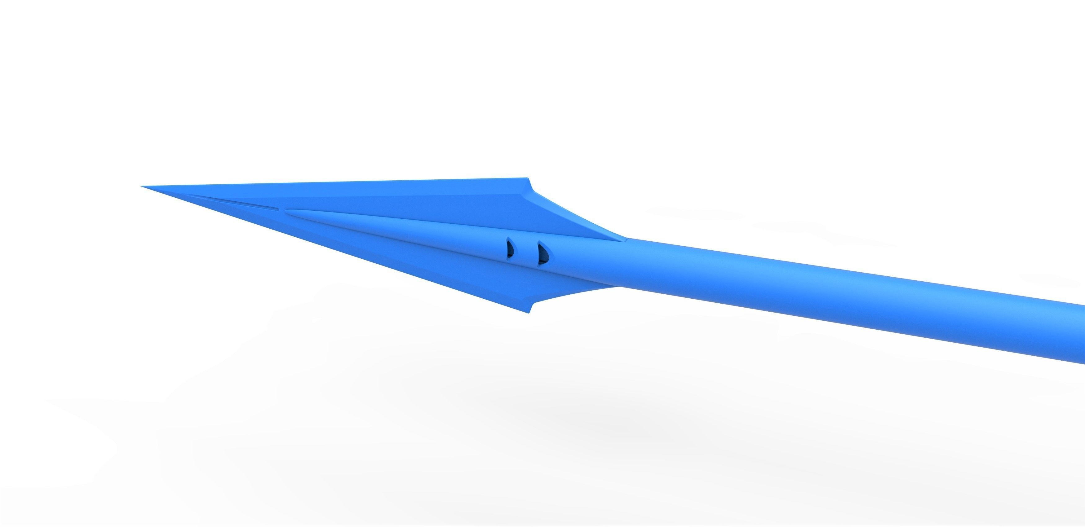 Vibranium Spear from the movie Black panther 2018 3D print model_24