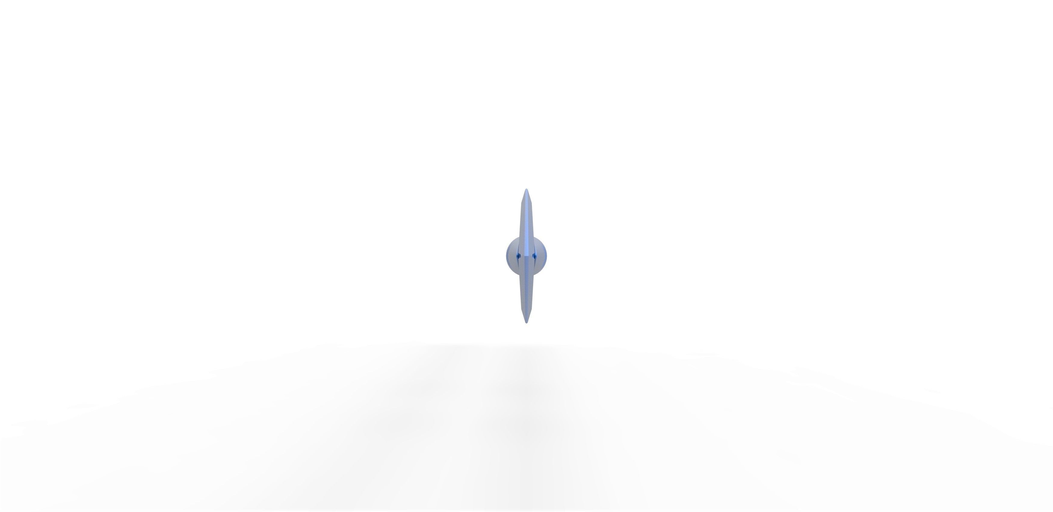 Vibranium Spear from the movie Black panther 2018 3D print model_19